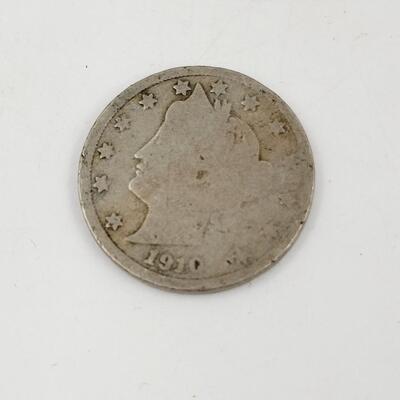 1910 LIBERTY HEAD COIN