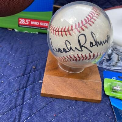 Brooks Robinson signed baseball