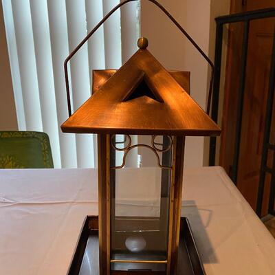 Metal H Potter bird feeder, new
