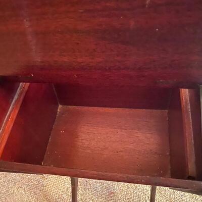 Antique wooden Sewing stand