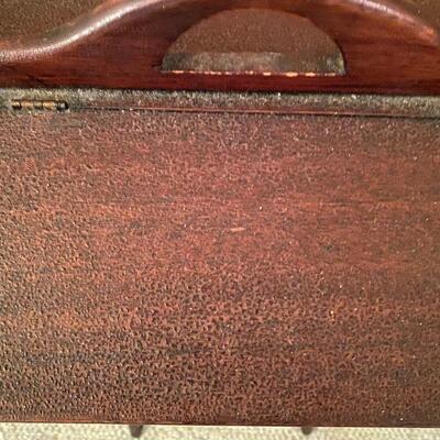Antique wooden Sewing stand