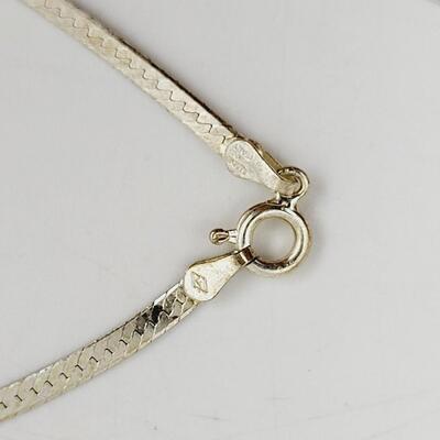 .925 SILVER NECKLACE & BRACELET SET