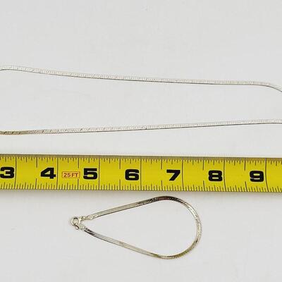 .925 SILVER NECKLACE & BRACELET SET