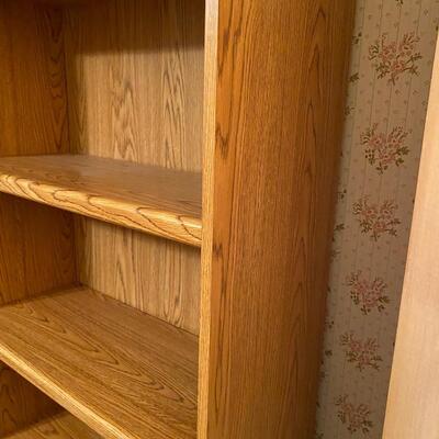 Laminate bookshelf, 5 shelves