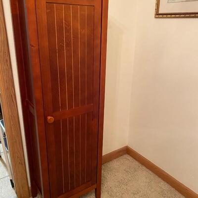 Four-shelf pantry cabinet