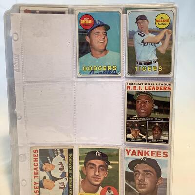 505 Lot of Various Vintage Baseball Cards Topps, Donruss, T.C.G., The Upper Deck, Fleer