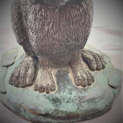 Phil Vanderlei Bronze and Composite Rabbit Sculpture, Limited Edition Rabbit