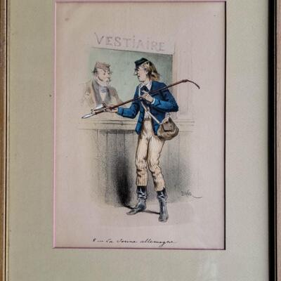 French Jules RENARD aka DRANER (LIÃˆGE, 1833 - PARIS, 1926)