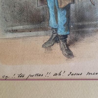 French Jules RENARD aka DRANER (LIÃˆGE, 1833 - PARIS, 1926)