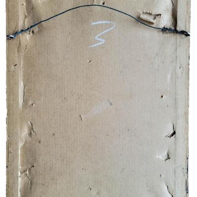 Antique Le Conteur ou le Deux postes Lithographie imp Falconer