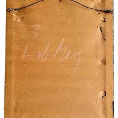 Antique Le Petite Ville Lithography imp Falconer