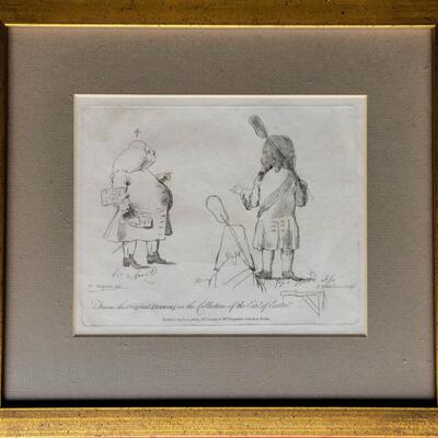 F.Bartolozzi Engraving  From the Original Drawing 1781 by William Hogarth