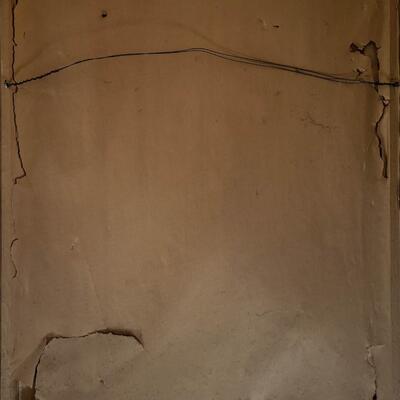 Listed Artist Sheldon C. Schoneberg Charcoal Drawing  (1926-2013)