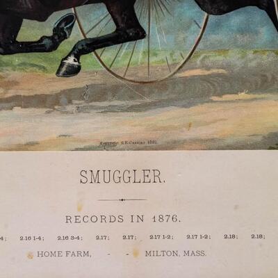 Smuggler, Hand Colored Lithograph by Leighton