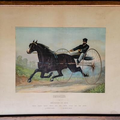 Smuggler, Hand Colored Lithograph by Leighton