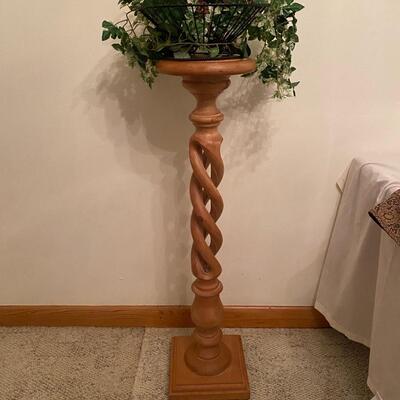 Wooden plant stand made in Italy