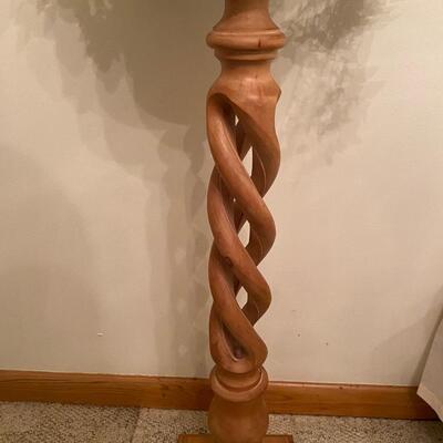 Wooden plant stand made in Italy