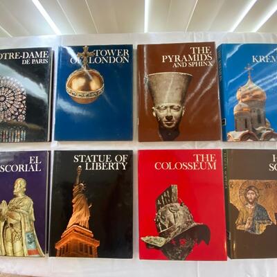 Set of 8 â€œWonders of Manâ€ coffee-table books