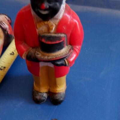 LOT 128    OLD AUNT JEMIMA SALT AND PEPPER SHAKERS