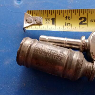 LOT 137   TWO SMALL OIL CANS