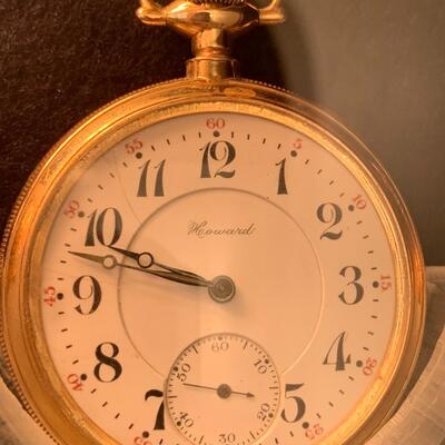 Antique pocket watch collection