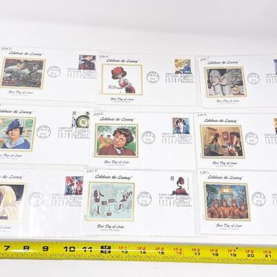 FIRST DAY STAMP COLLECTION #13 - CELEBRATE THE CENTURY 1900-1920