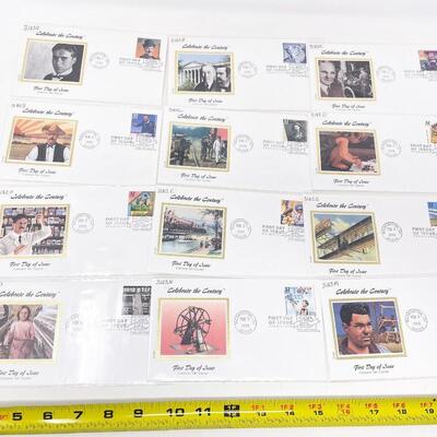 FIRST DAY STAMP COLLECTION #13 - CELEBRATE THE CENTURY 1900-1920