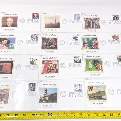FIRST DAY COVER STAMP COLLECTION #14 - CELEBRATE THE CENTURY 1930-1940S