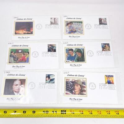 FIRST DAY COVER STAMP COLLECTION #14 - CELEBRATE THE CENTURY 1930-1940S