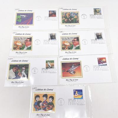FIRST DAY COVER STAMP COLLECTION #15 - CELEBRATE THE CENTURY 1950-1960S