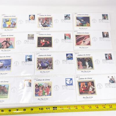 FIRST DAY COVER STAMP COLLECTION #16 - CELEBRATE THE CENTURY 1970-1980S