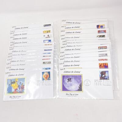 FIRST DAY COVER STAMP COLLECTION #16 - CELEBRATE THE CENTURY 1970-1980S
