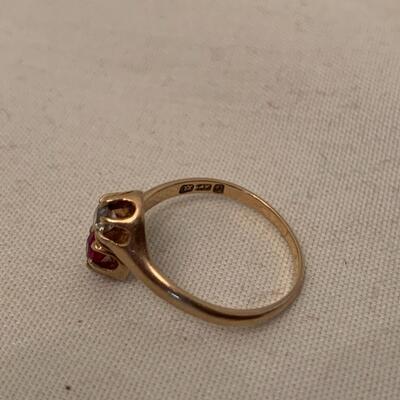 Sterling and Gold Ring Lot