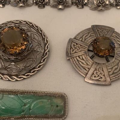 Italian and Irish Silver Jewelry