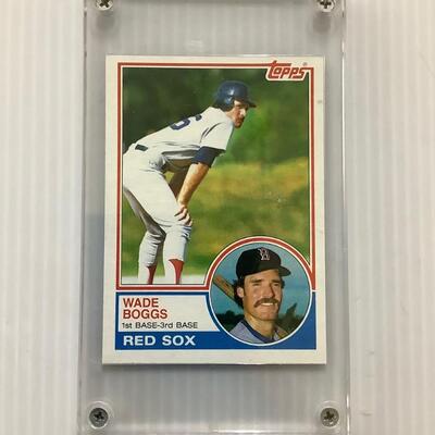 507  1983 Topps Chewing Gum Rookie Wade Boggs #498