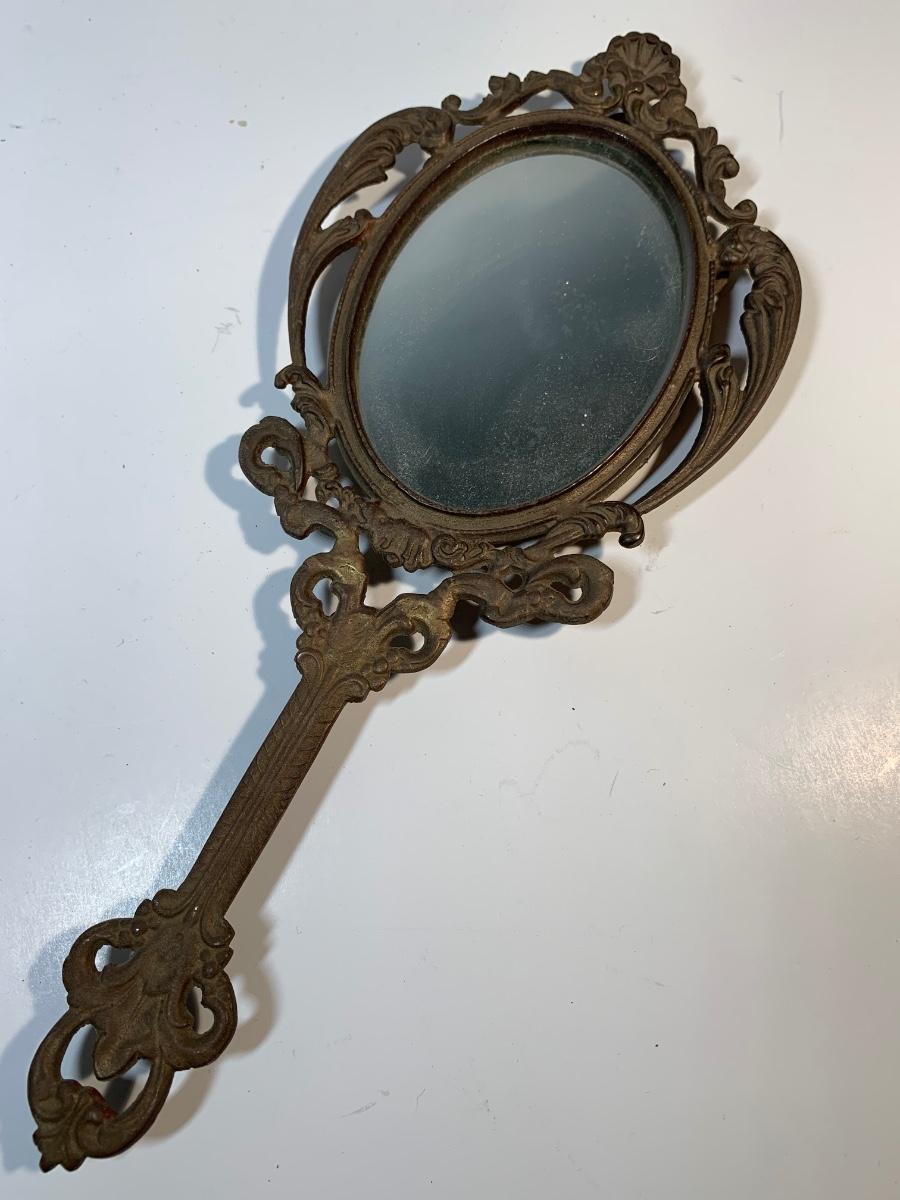 Antique Hand Mirror