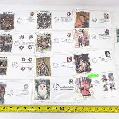 FIRST DAY COVER STAMP COLLECTION #33 - CHRISTMAS