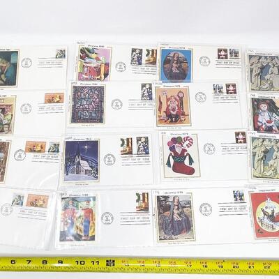 FIRST DAY COVER STAMP COLLECTION #33 - CHRISTMAS