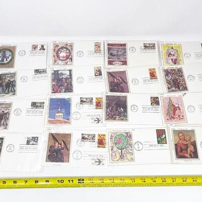 FIRST DAY COVER STAMP COLLECTION #33 - CHRISTMAS
