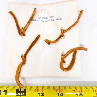 DEER HORN BUTTONS  - MADE IN OURAY, COLORADO