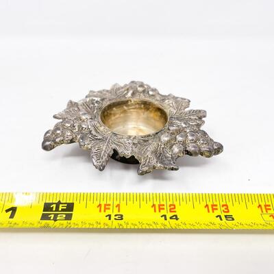 GERMAN KERZEN GRAPEVINE CANDLE HOLDER - HEAVY