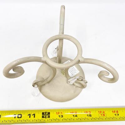 METAL CANDLE STAND & SNUFFER BUNDLE