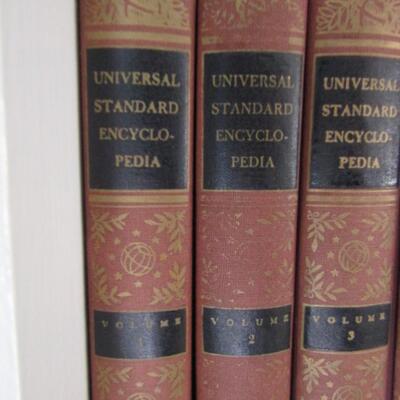The Universal Standard Encyclopedia for 1955- All 25 Volumes Plus Yearbook