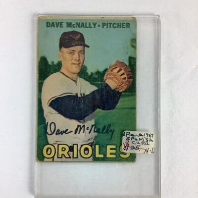 516  Rare Vintage 1967 Dave McNally #248 Spanish Baseball Card