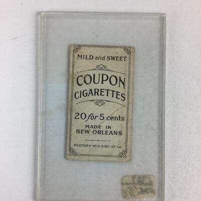 517  Antique 1914 T213 Coupon Cigarettes Otto Knabe, Baltimore Federal League