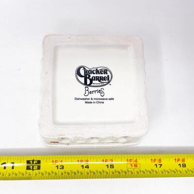 â€œJUICYâ€ CERAMIC BERRY BOX - CRACKER BARREL