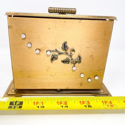 VINTAGE â€œGOLD TONEâ€ BRASS BUSINESS CARD HOLDER?
