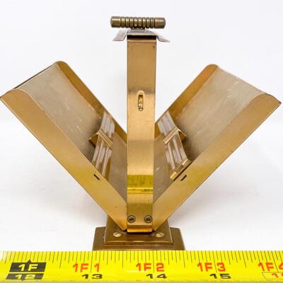 VINTAGE â€œGOLD TONEâ€ BRASS BUSINESS CARD HOLDER?