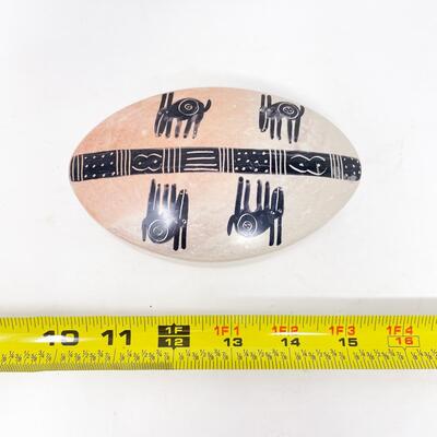 AFRICAN STONE TRINKET BOX - MADE IN KENYA