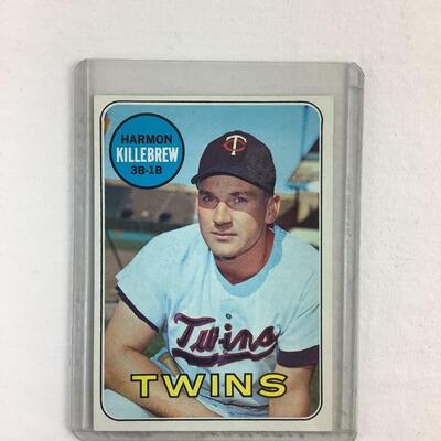 535  Vintage 1969 Topps Harmon Killebrew Minnesota Twins #375 Baseball Card